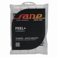 Blister Overgrips Sane Lisos Blanco 12 Unidades