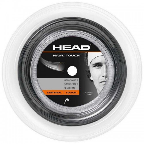 Bobina Cordaje 200m Head Hawk Touch 1,30mm Antracita