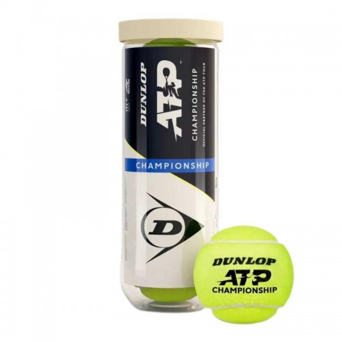 Bote de 3 Pelotas Dunlop ATP Championship