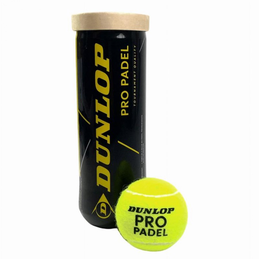 Dunlop Pro Padel 3 Ball Pot  Offre - Pas cher