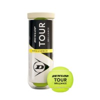 Bote de 3 Pelotas Dunlop Tour Brillance  Offer + Cheap