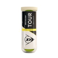 Bote de 3 Pelotas Dunlop Tour Brillance  Offer + Cheap
