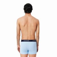 Lacoste Pique Navy Blue Boxers 3 Units  Offer + Cheap