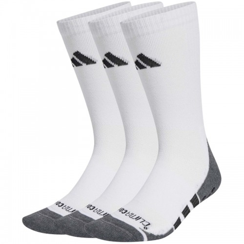 Calcetines Adidas Performance Climacool Crew Blanco Gris 3 Peças