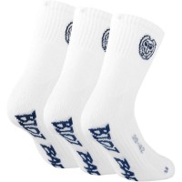 Meias Bidi Badu Anchor Branco 3 Unidades  Oferta + Barato