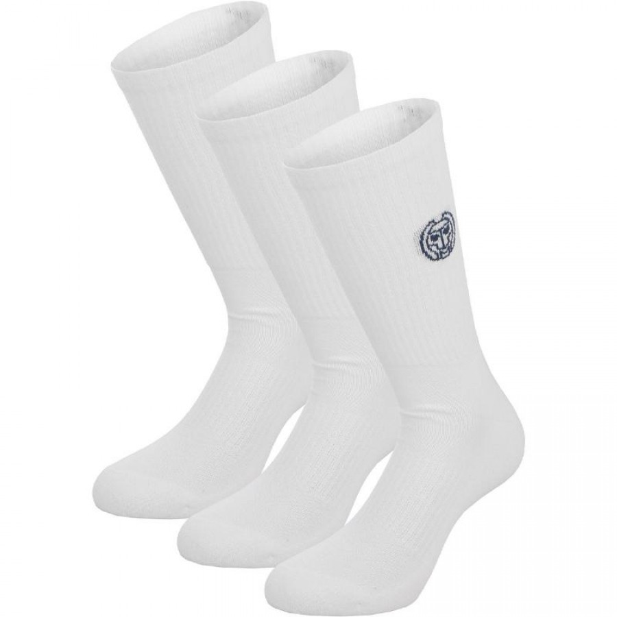 Meias Bidi Badu Don Carlito Crew Move Branco 3 Pares  Oferta + Barato