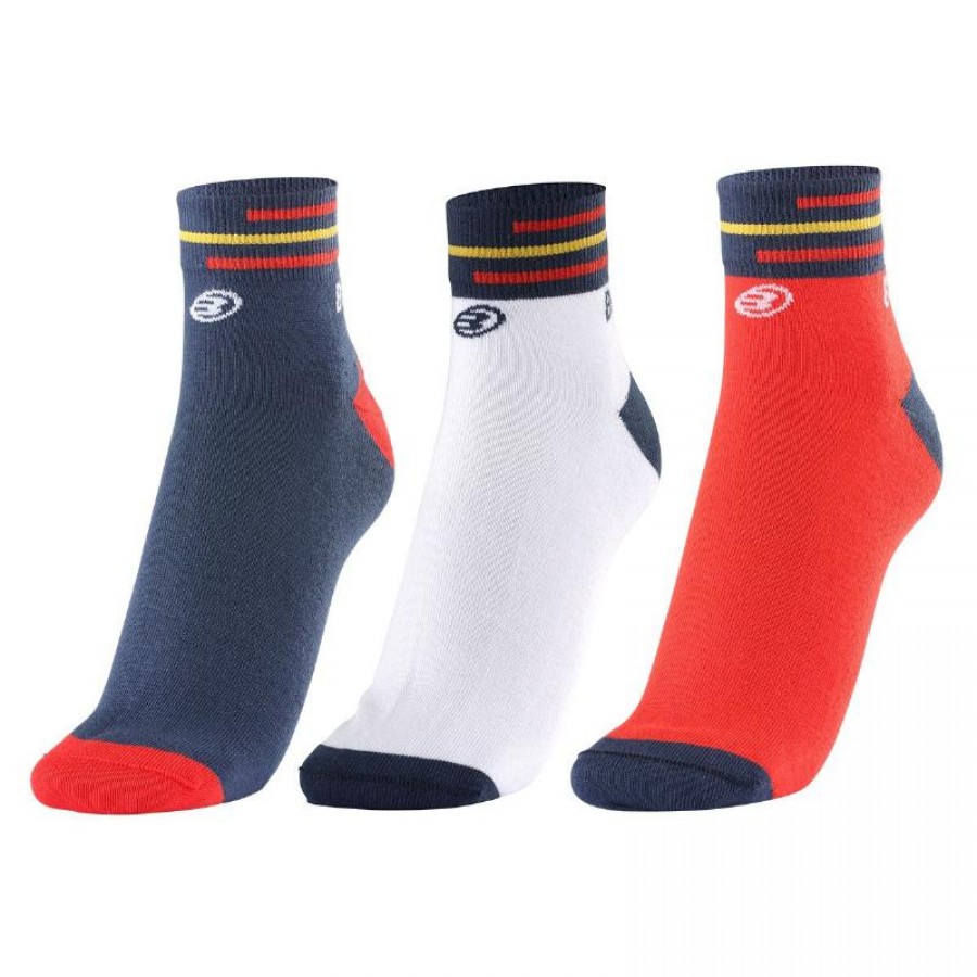 Bullpadel FEP BP-FEP2205 3 Pares Meias  Oferta + Barato