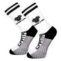 Cartri Adler High White Black Socks 1 Pair  Offer + Cheap