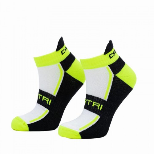 Cartri Slash Crew Chaussettes fluor blanches 1 Paire