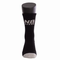 Enebe Future Mid-Calf Socks Black Gray 1 Pair