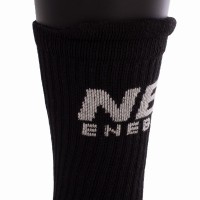 Enebe Future Mid-Calf Socks Black Gray 1 Pair