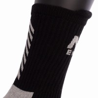 Enebe Future Mid-Calf Socks Black Gray 1 Pair