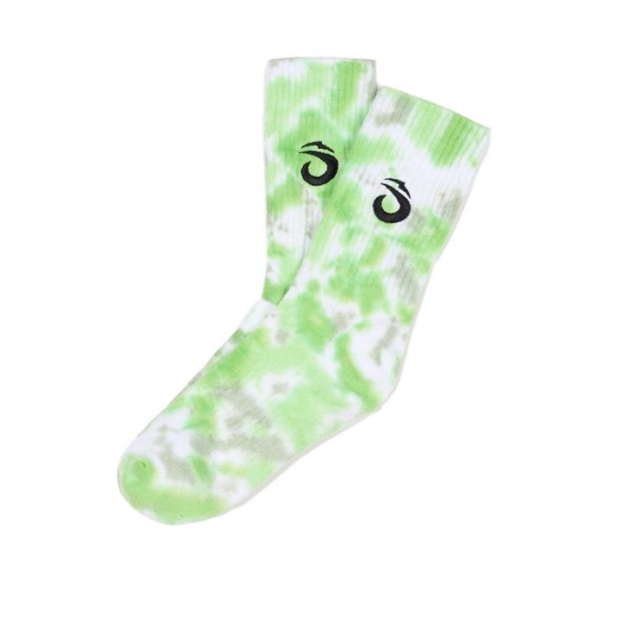 Calcetines Loc Tyedye Verde 1 Par  Oferta + Barato