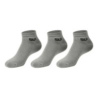 Siux Basic 26 Calzini Corti Grigi 3 paia