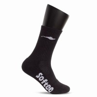 Calcetines Softee Duo Blanco Negro 1 Par