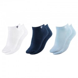 Tecnifibre Low Cut Socks Navy White Glacier 3 Pairs