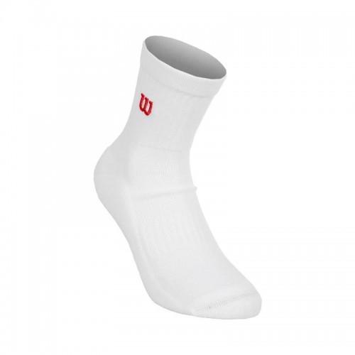 Calcetines Wilson Quarter Top Blanco 3 Pares