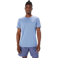 Camiseta Asics Core SS Haut Azul Denim  Offre - Pas cher