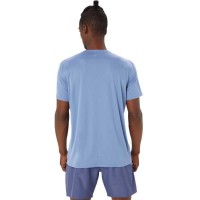 Camiseta Asics Core SS Haut Azul Denim  Offre - Pas cher