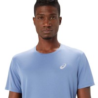Camiseta Asics Core SS Haut Azul Denim  Offre - Pas cher