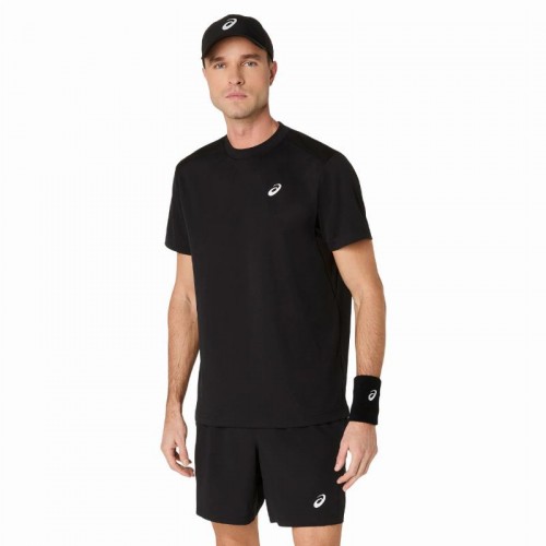 Asics Court SS Top Black T-Shirt