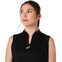 Asics Padel Court Noir T-Shirt Femme