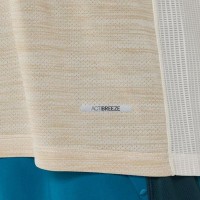 Camiseta Asics Road SS Top Crema