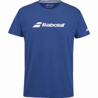 Camiseta Babolat Exercise Azul Junior