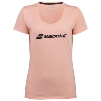 Camiseta Babolat Exercise Rosa Melocoton Mujer