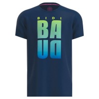 Camiseta Bidi Badu Grafic Illumination Chill Azul Oscuro