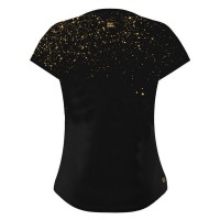 T-shirt Bidi Badu Paris Capsleeve noir or pour femme  Offre - Pas cher