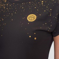 T-shirt Bidi Badu Paris Capsleeve noir or pour femme  Offre - Pas cher