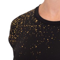 T-shirt Bidi Badu Paris Capsleeve noir or pour femme  Offre - Pas cher