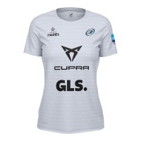 Camiseta Bullpadel Bea Gonzalez Premier Padel Oimbra Gris Azulado