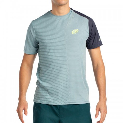 Camiseta Bullpadel Llico Verde Azulado