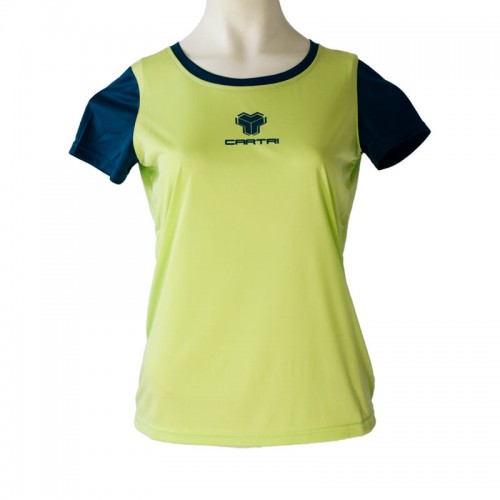 Camiseta Cartri Coach 3.0 Menta Petroleo Junior