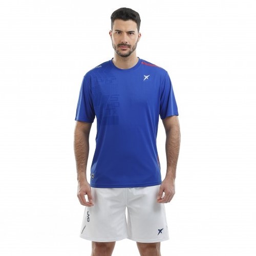 Camiseta Drop Shot JMD Heritage Azul