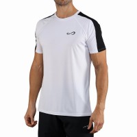 T-shirt blanc vectoriel sans fin