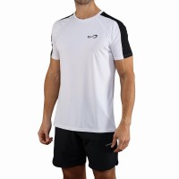 T-shirt blanc vectoriel sans fin