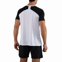 T-shirt blanc vectoriel sans fin