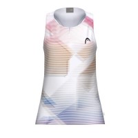 Head Agility White Blue Women''s T-Shirt