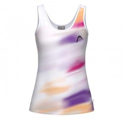 Women''s Head Blur Purple White T-Shirt