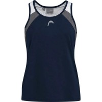 Head Club 22 T-Shirt Femme Bleu Marine