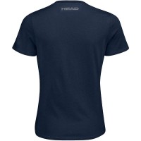 Camiseta Head Club Lara Azul Amarillo Mujer