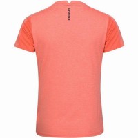 T-Shirt Femme Head Tech Coral