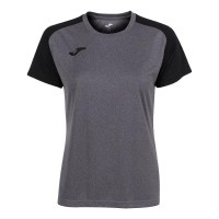 T-shirt noir noir Joma Academy IV Grey Melange