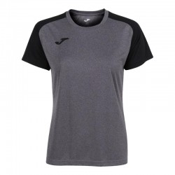 T-shirt noir noir Joma Academy IV Grey Melange