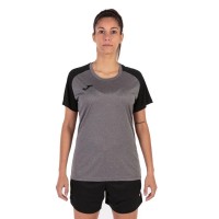 T-shirt noir noir Joma Academy IV Grey Melange