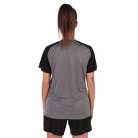 T-shirt noir noir Joma Academy IV Grey Melange
