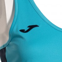 Camiseta Joma Olimpiada Turquesa Azul Marinho Feminina